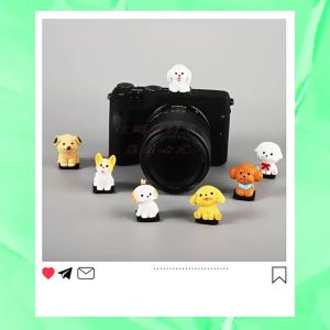 Cute Little Siamese Cat 3D Hot Shoe Cover for Fujifilm XT20 XT30 XT5X-S10 Canon M50 200D Sony Nikon - Creative Flash Protector