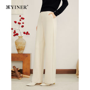 French Style Workwear Straight Leg Pants