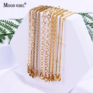 Gold Plated Stainless Steel Glasses Chain Strap Lanyard Fashion Reading Sunglasses Eyeglasses Women Neck  Hangs Mask Holder