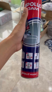 1 thùng/12 chai Keo bọt nở Apollo Foam dùng súng chống dột chống thấm cách âm cách nhiệt