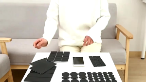 Combo 12 Miếng Lót Chân Ghế Hình Tròn