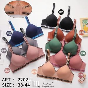 BH BRA IMPORT CUP BINTIK CUP B TANPA KAWAT 38-44 CUP B 3KAIT ADEM LEMBUT MURAH PREMIUM CEWEK PEREMPUAN WANITA LUPO MELAR ELASTIS