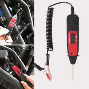 Bút Thử Mạch Điện Tử Đa Năng 5-36V Máy Quét Điện Áp Dây Cầu Chì Dụng Cụ Kiểm Tra Ắc Quy Ô Tô Xe Máy Thuyền Xe RV