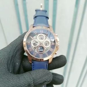 Đồng Hồ Nam Fossil ME3029 Lịch Thứ Ngày Tháng - Lịch Ngày Đêm Dây Da 44mm FullBox