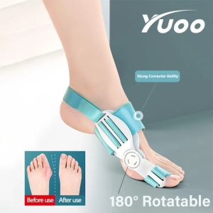 Yuoo 1PCS Hallux Valgus Bunion Corrector Adjustable Toe Protector Orthopedic Bone Thumb Big Toes Separators Splint Feet Straightener
