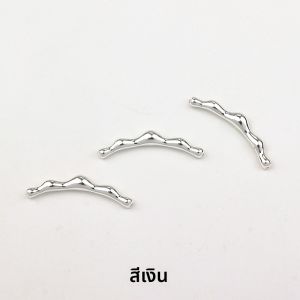 วัสดุทำเครื่องประดับทำมือ VFeel ชุบทอง ทนทาน สีไม่ตก รูปทรงโค้งงอ สำหรับทำสร้อยข้อมือ สร้อยคอ และงานประดับตกแต่งอื่นๆ