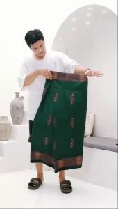 SARUNG INSTAN PRIA MOTIF SARWON BANYAK PILIHAN WARNA PINGGANG KARET
