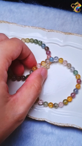 Graduation Grade Ice Cream Candy Tourmaline Bracelet