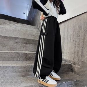LIREGONGZHU | Relaxed Wide Leg Casual Pants