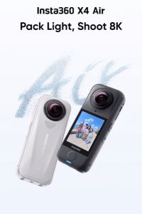 Insta360 X4 Air กล้องแอคชั่น Sensor 1/1.8" กันน้ำ15m ถ่ายวิดีโอ 8K ประกัน1ปี กล้อง 360 Action Camera