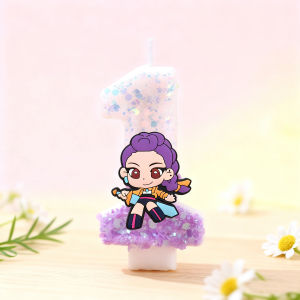 Hasbro | Multi style anime themed candles character designs 0-9 cake decorations childrens birthday parties creative holiday gifts