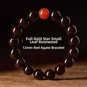 QINGXIANGTAI | Natural Authentic Sandalwood Mens Bracelet