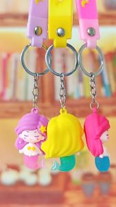 Gantungan Kunci motor gantungan tas key chain little mermaid good luck Motor Mobil Tas