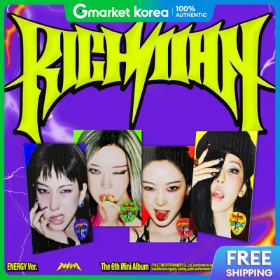 Energy Ver. Random) Aespa - Rich Man (6Th Mini Album)