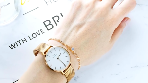 OLEVS Gelang Wanita Zirkonia Kubik Anti Karat Panjang Yang Bisa Diatur Fashion Bracelet For Women