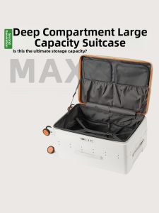 MANLVSHI | Side-Opening Large Capacity Travel Luggage 20 Inch