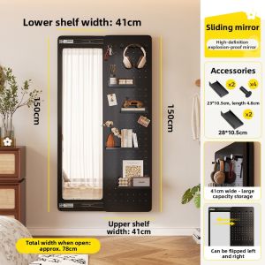 MEISD | Push-pull Design Full Length Mirror Non-toxic Vintage-style Magnet Board