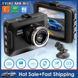🔥Fast Delivery🔥2.2 Inch Auto Car Dash Cam Front and Rear Camera CAR DVR Car Video Recorder Vehicle Black Box FULL HD 1080P Night Vision Driver Recorder