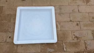 Flower Pool Mold Flower Border Fence Imitation Antique Vegetable Garden Courtyard Sidestone Plastic Mold