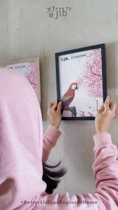 JIB Photo Frame 4R A4 / Frame Foto Akrilik / Bingkai Foto Estetik