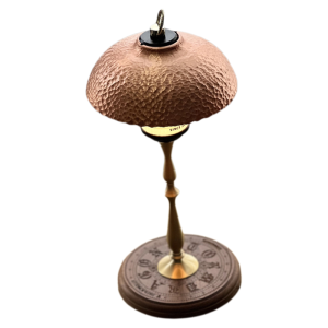 Purple Copper Hammered Lampshade