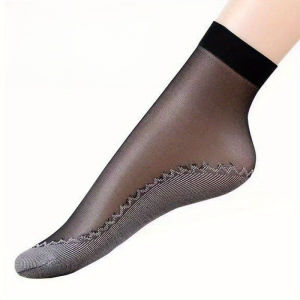 10 Pairs Womens Cooling Socks - Breathable Anti-Slip Sweat-Wicking for All Seasons