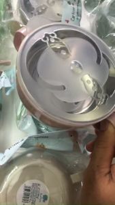 Bát ăn dặm Inox 2 lớp cách nhiệt cho bé có tay cầm nắp đậy kèm thìa muỗng chén ăn cháo bát ăn cơm Babuu BB01 Beandy kids