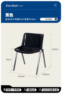 Modern Luxury Dining Chair Designer Home Use Backrest Table Chair Nordic Casual Chair NORCHAIR HWUI-43 Master Design Universal