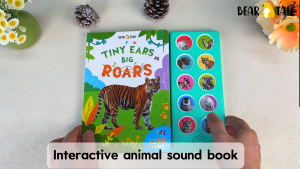 BEAR TALE Sounds Books For Kids Point To Read Sea Animal Calls Baby Toddler Story Early Education