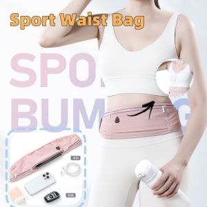 Women Sports Waist Bag Lightweight No shaking Large Capacity Belt Bag Running Waterproof Phone Bag