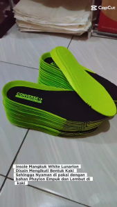 Termurah!! Insole Mangkuk Convers Insole LUNARLON Converse Size 37-43 Cewek Cowok