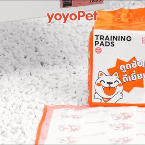 its 🛒  แพ็คคู่ <ไม่มีแผ่นกาว>  Pet Pad แผ่นรองฉี่สัตว์เลี้ยง ที่ซับฉี่ สุนัข แมว แผ่นรองฝึกขับถ่าย ซึมซับ