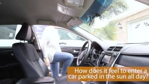 Payung Pelindung Anti Panas Kaca Mobil / Sun Shade Front Mobil Ukuran Terbuka 145x80cm