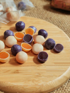 Tiger Bites Gourd Heart Shaped Potato Snacks Chewy Texture Individually Packaged Office Watching TV Treats 250g Bag