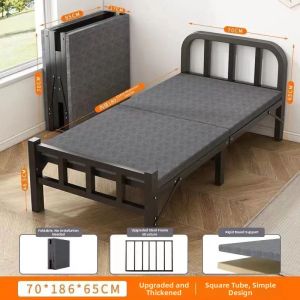 MAIYUQI | Folding Bed Portable Iron Frame