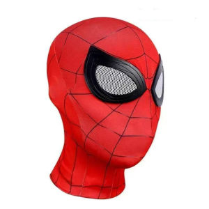 Bandai | Movie Superhero Mask Costume Spider Lens Roleplay Hat Halloween Performance Mask Kid School Party Eye Mask Holiday Birthday Gift
