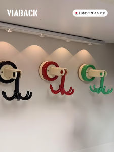 Kitchen Hook like the New One! Suction Cup Six Claw Rotating Hook for Spatula Spoon Storage Viaback Brand Plastic Material