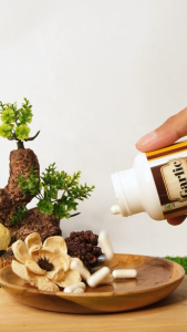 Garlic Kapsul - Spesial Menyehatkan Tubuh 100% Original Ekstrak Bawang Putih Hitam Tunggal Black Garlic Asli With Nano Technology BPOM & HALAL MUI