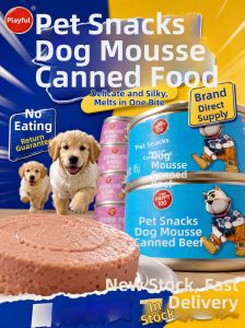 Mousse Dog Food for Small and Senior Dogs 24 Cans