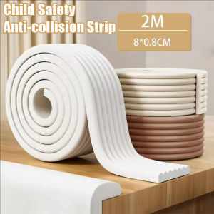 2M/6M Baby Kids Safety Edge Protector / Table Desk Edge Guard Strips / Self-Adhesive Safety Foam Protector Wall Stickers