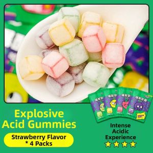 Super Sour Gummies Multiple Levels of Sourness Candies