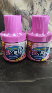 Combo 2 Cốc Thả Toilet Chính Hãng Hàn Quốc Làm Sạch Mọi Vết Bẩn Khử Mùi Kháng Khuẩn Hương Hoa Dung Tích 180g mỗi cốc