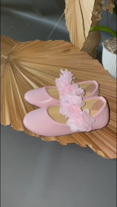 Sepatu Anak Perempuan cantik Pita Bunga Elegant – Sepatu Anak Princess Anti Slip Size 22-35 nyaman