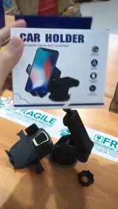 Promo CAR Holder LENYES CR123 Car Mount Tempel Dasbor Kaca Mobil Meja Kuat Kokoh Penyangga Dudukan HP 360 rotasi original