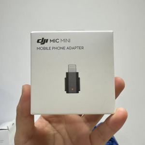 【STOCK】Original NEW DJI Mic Mini /Mic 3 (Lightning) IOS mobile phone adapter Genuine Accessories