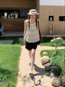 Mixd | High Waist Straight Leg Loose Fit Denim Shorts