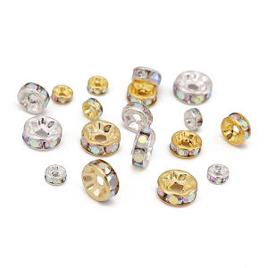 20ชิ้นฐานทองแดงโลหะลูกปัดร้อยต่างหูสร้อยคอสร้อยข้อมือ DIY เครื่องประดับการค้นพบการทำ