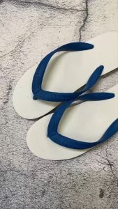 รองเท้าช้างดาว ยางพาราแท้ 100% ไซส์ 9 -11 ผู้หญิงและผู้ชาย สีน้ำเงินขาว