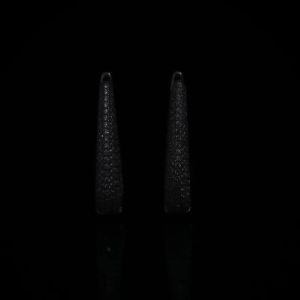 Huitan Fashion Women Hoop Earrings Full Bright Cubic Zirconia for Wedding Engagement Elegant Charming Accessories Fancy Jewelry