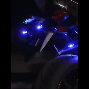 【Buy 1 Take 1】 7color! Upgrade Rechargeable Flashing LED Motor Cycle Bicycle Night Lights Modified Drones Aircraft Lights Car Light Waterproof Led Mini Flashing Signal Light
